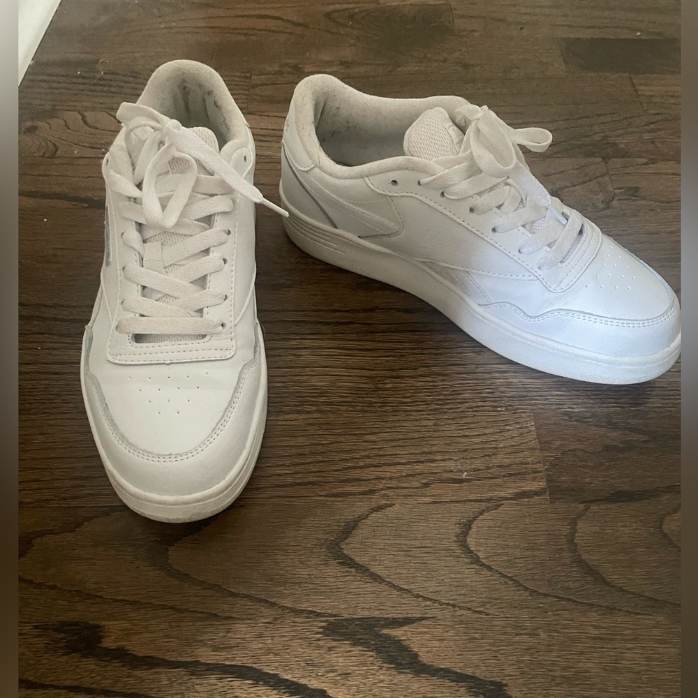 Reebok white sneakers
